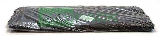 Мешки для мусора 180 л, 100 мкм, ПВД, в пачках 50 шт. черные, 2х слойные - Вид 5